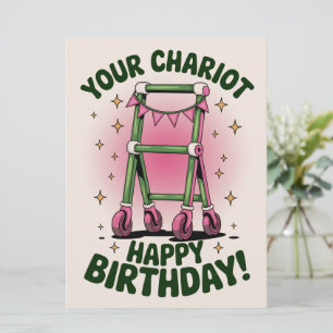 Carte Amusant Vieillir Anniversaire Marche Anniversaire