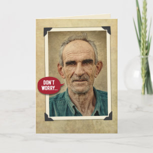 Carte Amusant Vieux Cowboys Cesser De Chauffer Autour De