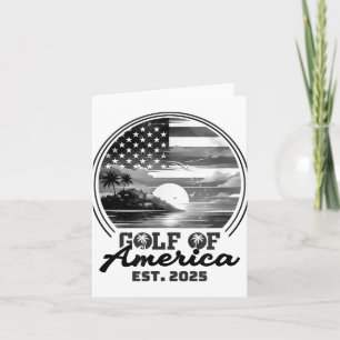 Carte Amusante Amérique des Etats-Unis Chemise Golfe des