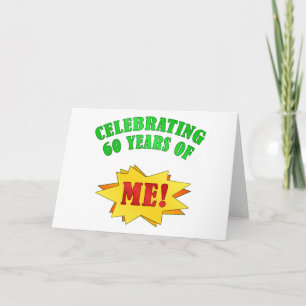 Carte Amusante attitude 60e anniversaire cadeaux