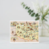 Carte amusante de l'Oklahoma (Debout devant)