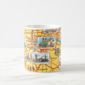 Carte amusante de Londres Angleterre Mug (Centre)