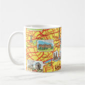Carte amusante de Londres Angleterre Mug (Gauche)