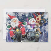 Carte amusante des amis de Noël (Dos)