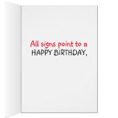 Carte amusante "Over the Hill" pour les aînés (Intérieur (Droit))