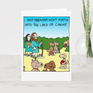 Carte amusante pour Rosh Hashanah - Pays de Canine