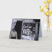 Carte amusante - Trous de coupe en coton (Fleur jaune)