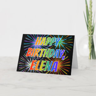 Cartes De Vœux Elena Zazzle Be