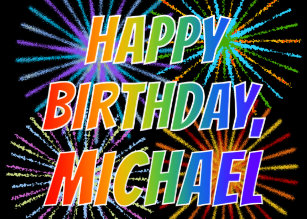 Cadeaux Joyeux Anniversaire Michael Zazzle Be Cadeaux Joyeux Anniversaire Michael Zazzle Be