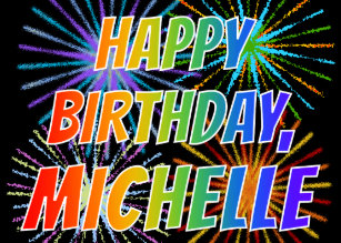 Cadeaux Joyeux Anniversaire Michelle Zazzle Be Cadeaux Joyeux Anniversaire Michelle Zazzle Be