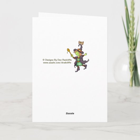 Carte Amusez-Vous Cet Halloween ! (Dos)