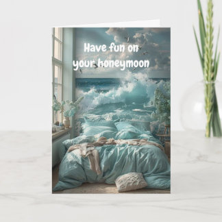 Carte Amusez-vous pour votre lune de miel.
