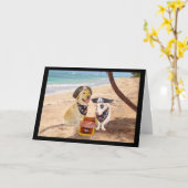 Carte Amusez-vous un anniversaire de beauté ! (Fleur jaune)