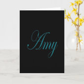 CARTE ***AMY*** HAPPY BIRTHDAY TO "YOU"!!!! (Fleur jaune)