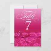 Carte Amy Table Card-7 (Dos)