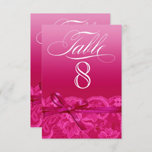 Carte Amy Table Card-8 (Devant / Derrière)