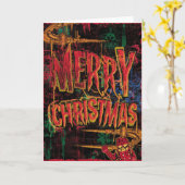 Carte An alternative christmas card (Fleur jaune)