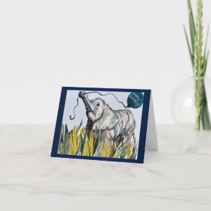 Carte An elephant never forgets; birthday card