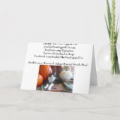 Carte Anakin deux pattes Chat et Citrouille chat d'autom (Dos)