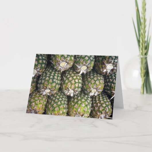 Carte ananas (Devant)