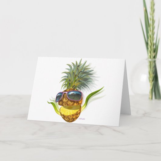 Carte ananas (Devant)