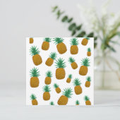 Carte Ananas dansant (Debout devant)