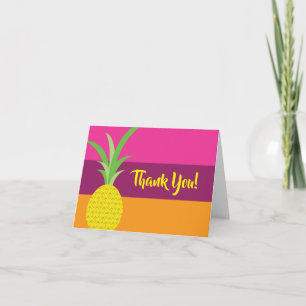 Carte Ananas mignonne Été 1er Anniversaire Thème