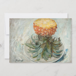 Carte Ananas sur une plaque Tadeusz Makowski