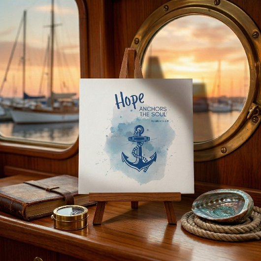 Carte Anchor Of Hope Scripture Card