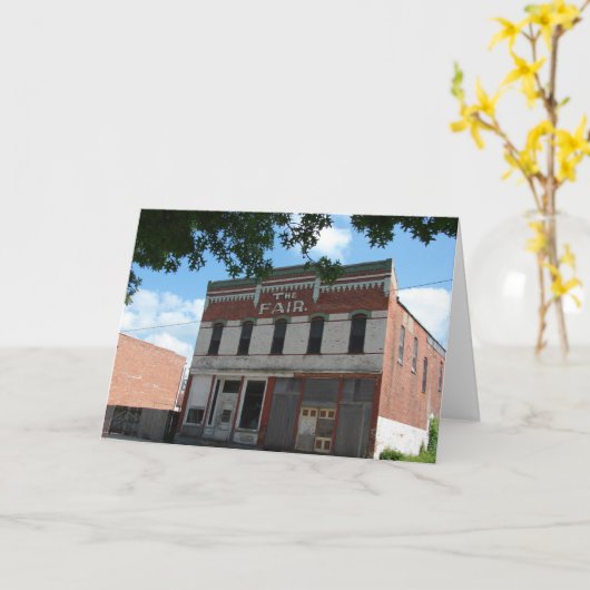 Carte Ancien bâtiment (Fleur jaune)