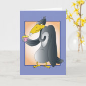 Carte Ancien buzzard (Fleur jaune)