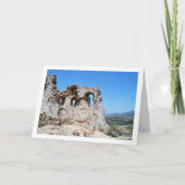 Carte Ancien château de Domeño à Domeño Viejo, Valence, (Devant)