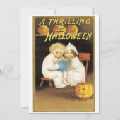 Carte Ancien Halloween Ghost Story Enfants (Devant)