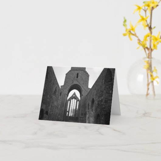 Carte Ancien monastère irlandais (Fleur jaune)