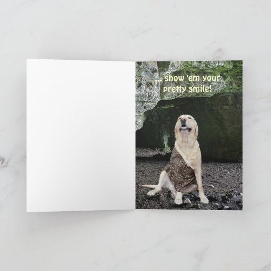 Carte Ancien personnalisable (Intérieur)