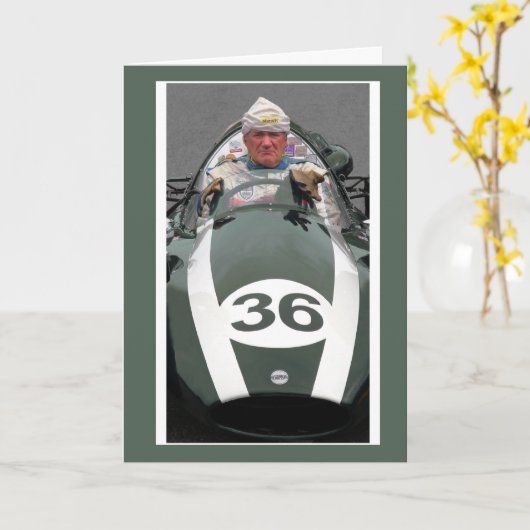 Carte Ancien temps (Fleur jaune)