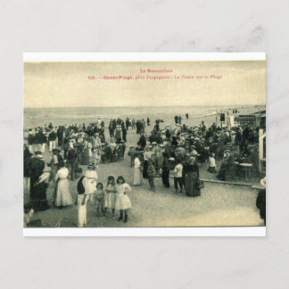 carte ancienne "Canet plage 66 France"