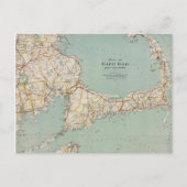 Carte ancienne de Cape Cod, Massachusetts (Devant)