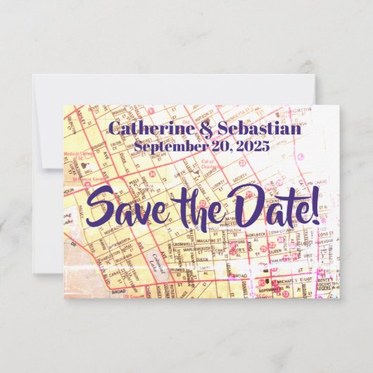 Carte ancienne de Charleston, Caroline du Sud (Devant)