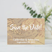 Carte ancienne de la Grèce (Debout devant)