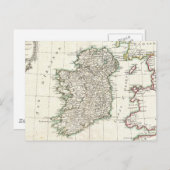 Carte ancienne de l'Irlande (1771) (Devant / Derrière)
