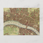 Carte ancienne de Londres (17e siècle) (Devant)