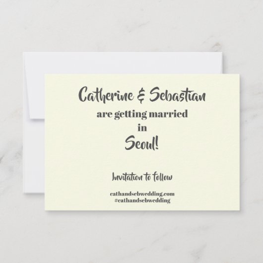 Carte ancienne de Séoul, Corée du Sud (Dos)