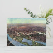 Carte ancienne de Washington DC et de la rivière P (Debout devant)