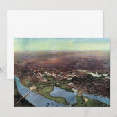 Carte ancienne de Washington DC et de la rivière P (Devant / Derrière)