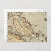 Carte ancienne des Bahamas (1823) (Devant / Derrière)