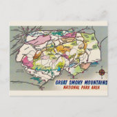 Carte ancienne des Great Smoky Mtns. (Devant)