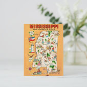 Carte ancienne du Mississippi  (Debout devant)