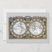 Carte ancienne du monde par Claude Auguste Berey (Devant)