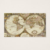 Carte ancienne du Monde par Frederick de Wit, vers (Dos)
